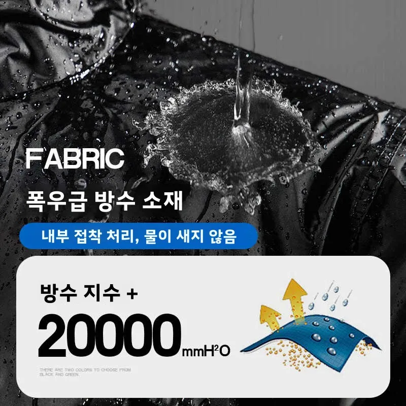 초박형 통기성 남성용 오토바이 레인코트 분리형 디자인 배달 라이더 장비 방수 야외 세트 (난시)