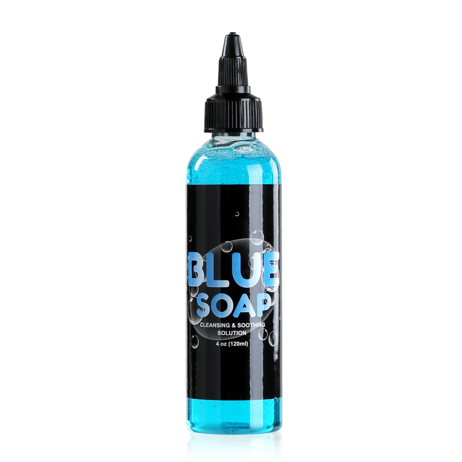 120ML Tattoo Blue Soap Cleaning Soothing Solution Liquid Soap Tattoo Blue Algae ntiseptic Disinfectant Professional Tool