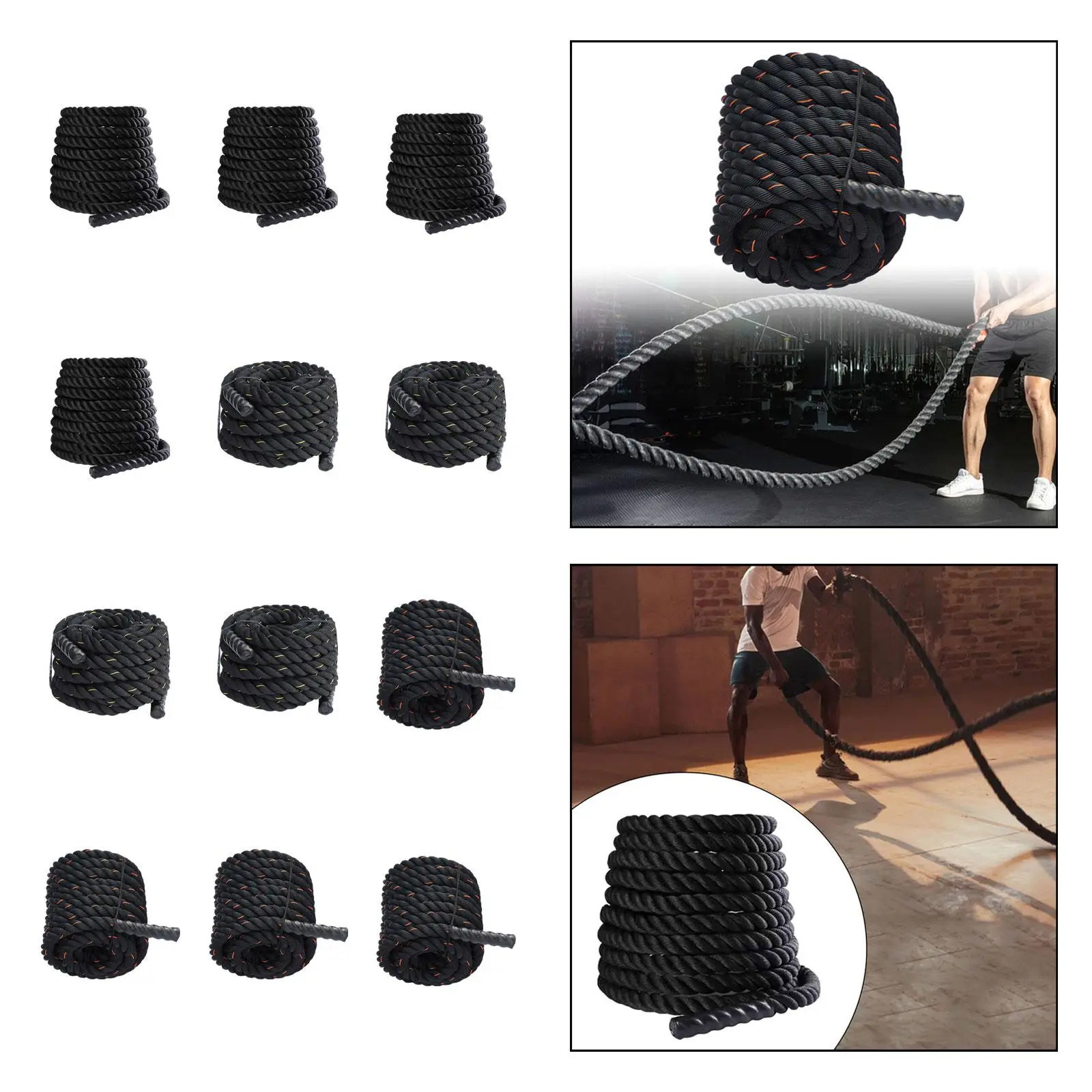 Battle Exercise Exercise Training Heavy Ropes Professional Outdoor Jumping Rope