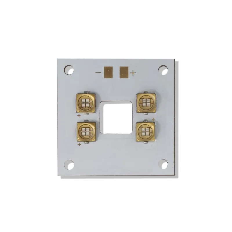 40W UV LED Module 365nm 385nm 395nm 405nm Drying Offset Ink Printing Ultraviolet Curing Light Source 6565 10W Chips