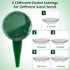 1pcs Garden Plant Seed Sower 5 File Adjustable Planter Hand Held Seeding Dispenser Accessory Flower Grass Plant Seeder 5