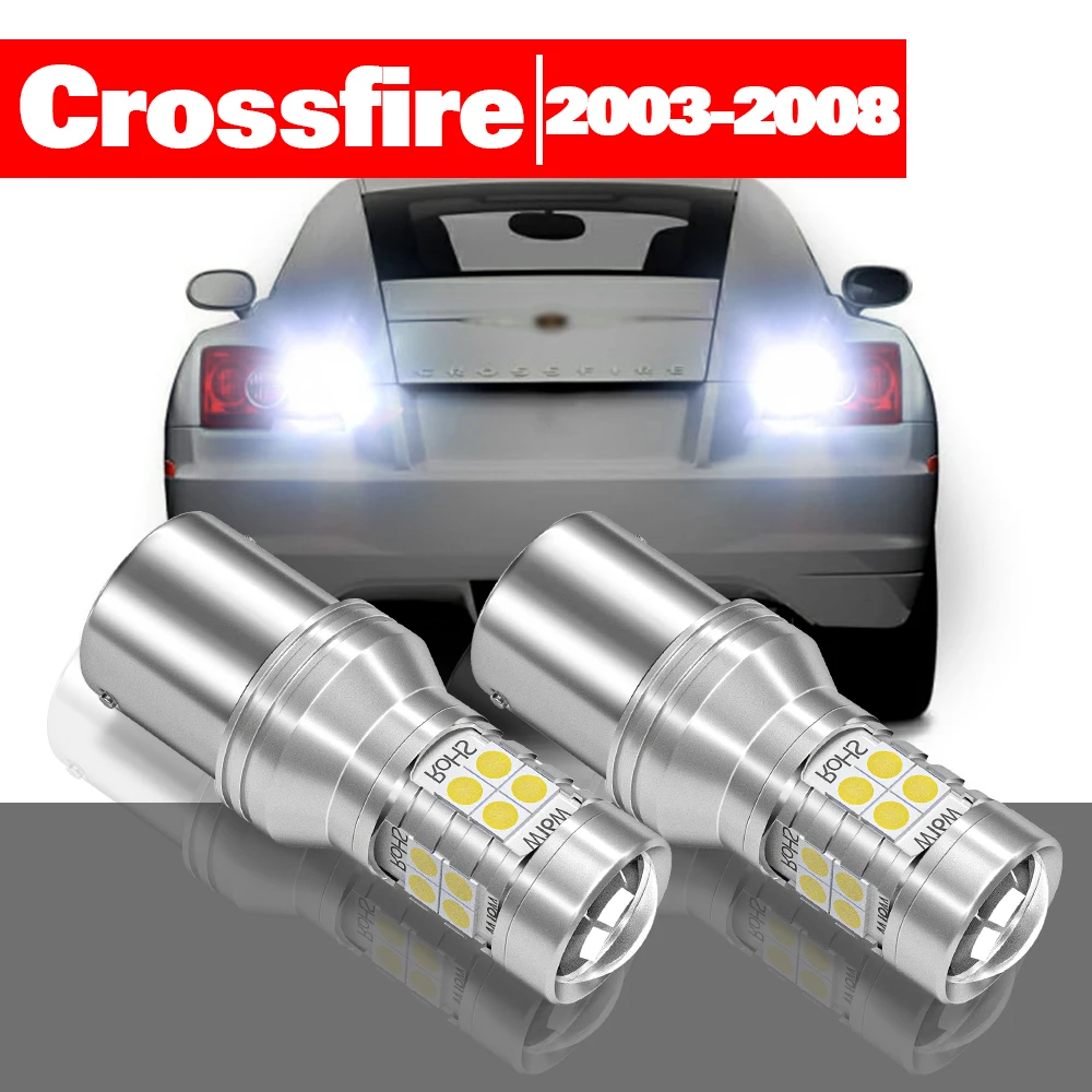 Per Chrysler Crossfire 2003-2008 2 Pezzi Accessori Per Lampada Di Retromarcia A Led 2004 2005 2006 2007