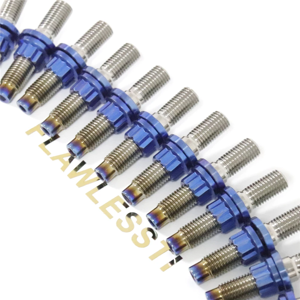 flawlesti tubo de escape titanio parafuso m8 m10 gr5 01