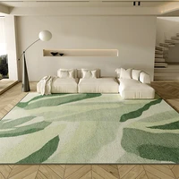 Modern Luxury Carpets for Living Room Green Bedroom Decor Plush Carpet Fluffy Soft Lounge Rug Home Thickened Washable Floor Mat 1