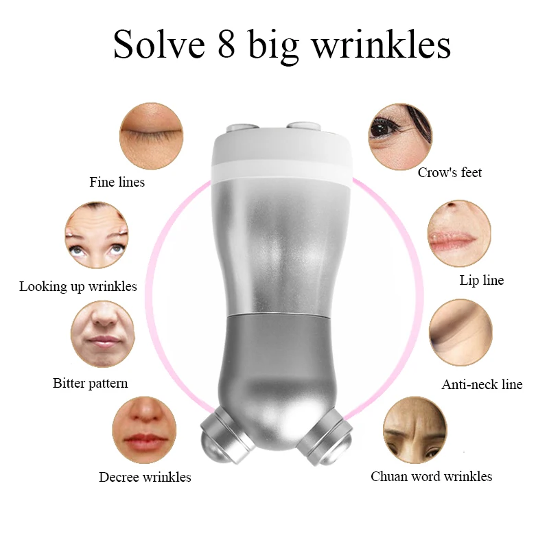 Professional Electroporator Radio Vibrating Facial Massager LED Photon Rejuvenation Needle-free Mesotherapy Device Skin Lifting 2