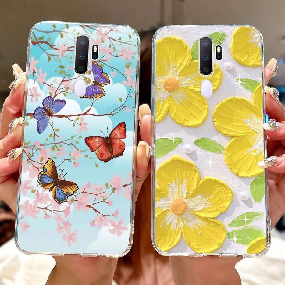Luxury Shockproof Painted Phone Case with Soft s Bags