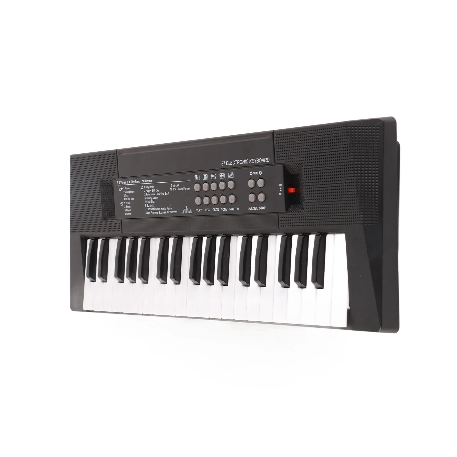 ZK30 Electric Keyboard 37 Key Piano Children's Musical Instrument Toy Microphone Recording Function