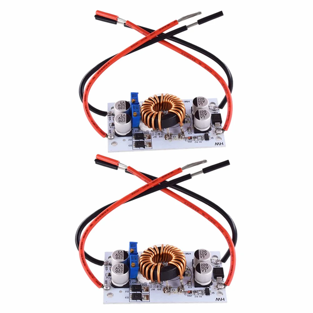 1Pcs/2Pcs DC-DC 8.5-48V ถึง 10-50V 10A 500W ต่อเนื่องปรับ High Power Boost โมดูลแรงดันไฟฟ้าคงที่คงที่ 1