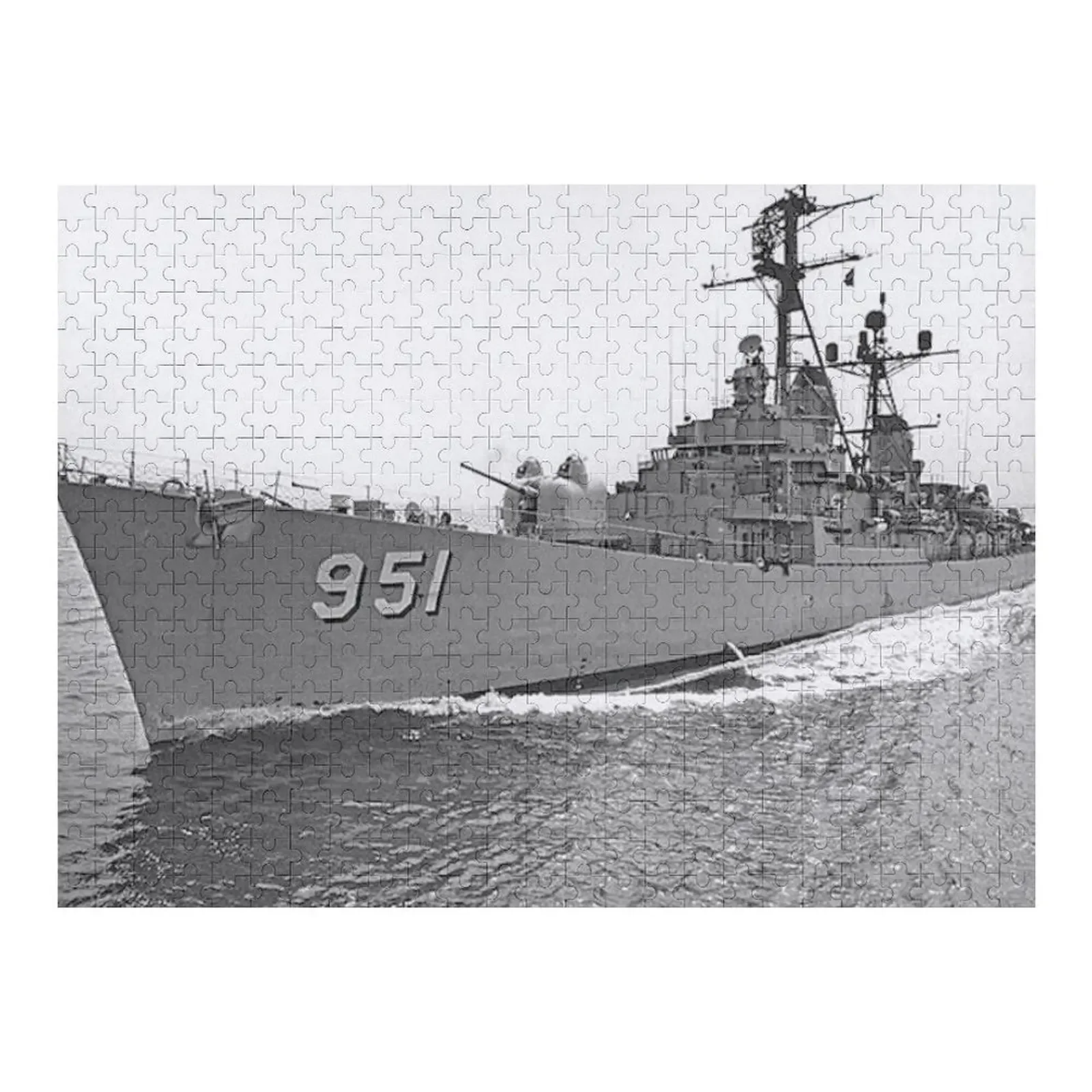 

USS TURNER JOY (DD-951) SHIP'S STORE Jigsaw Puzzle Photo Custom Wooden Animal Puzzle