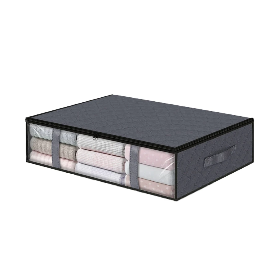 Storage Boxes Clothes Storage Collapsible Storage Bags Underbed Storage For Organizing Clothes Bedroom Quilts Closet Dormitory 2