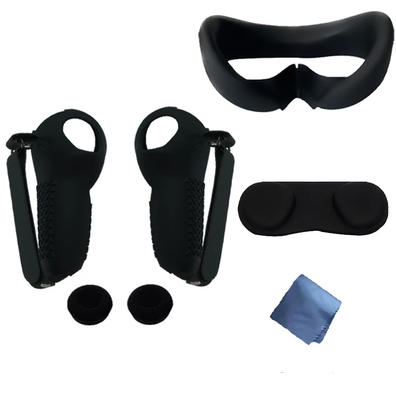 Per Pico 4 Vr Set Di Coperture Protettive Pad In Silicone Custodia Per Controller Con Maniglia Vr Con Impugnatura Per Cinturino Per Accessori Pico 4