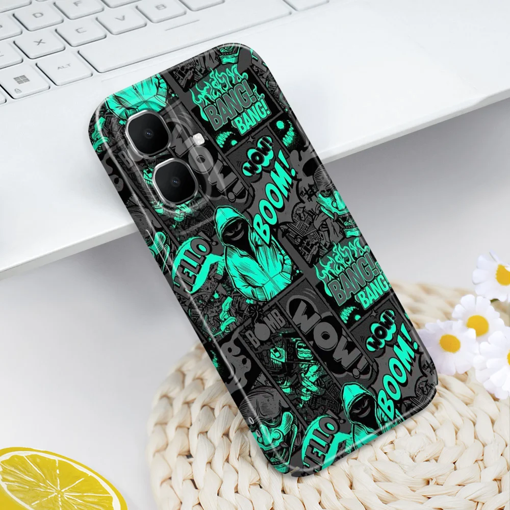 Dark Clown Themed Hard Phone Case