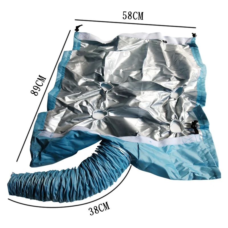 Hair Dryer Pet Hair Dryer Folding Dog Hair Dryer Portable Fast Drying Bags Grooming Bag Household Pet Hair Drying Bag Pets Dogs Cleaning Accessories