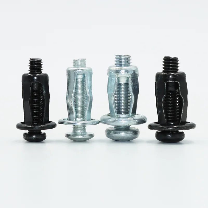 Description Picture 5 of itemJack Nuts Screw Petal Shape Rivet Nut Bolt Kit Expansion Metal Rivetnut Panel License Plate Clamp Lock Iron M4 M5 M6 Jack Nut