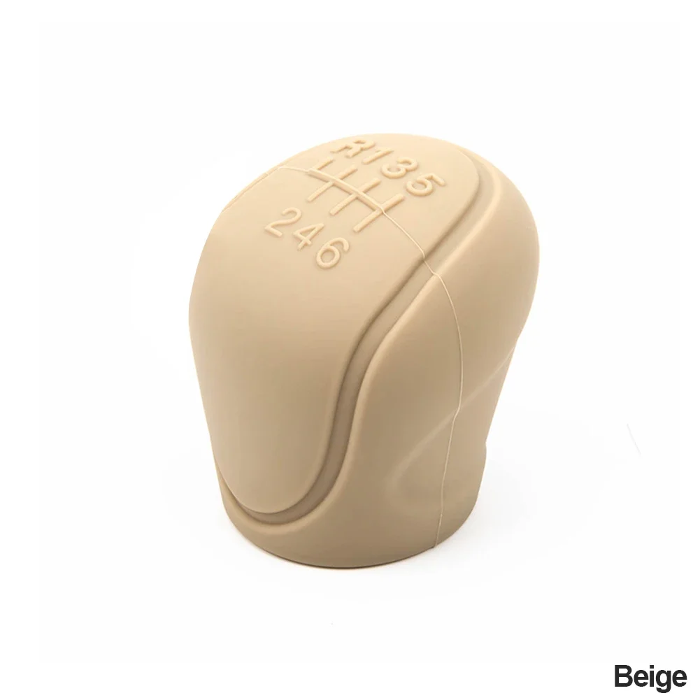 Silicone Non-Slip Gear Shift Knob Cover for Car Interior Protection