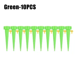Smart Drip Irrigation System: Automatic Watering Kit for Gardens and Greenhouses (Green - 10PCS)