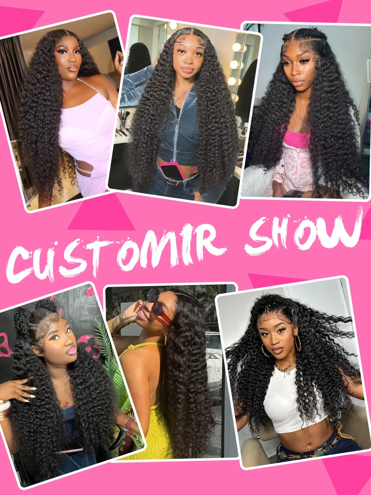 Luvin Hd Loose Deep Wave 30 36 Inch 13x6 13x4 Lace Frontal Wig Human Hair Glueless 5x5 Hd Lace Closure Curly Lace Front Wigs 6