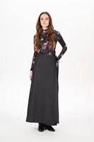 AS AW25 denim one pieces  wrap skirts adjustable waist woman clothing - Image 3