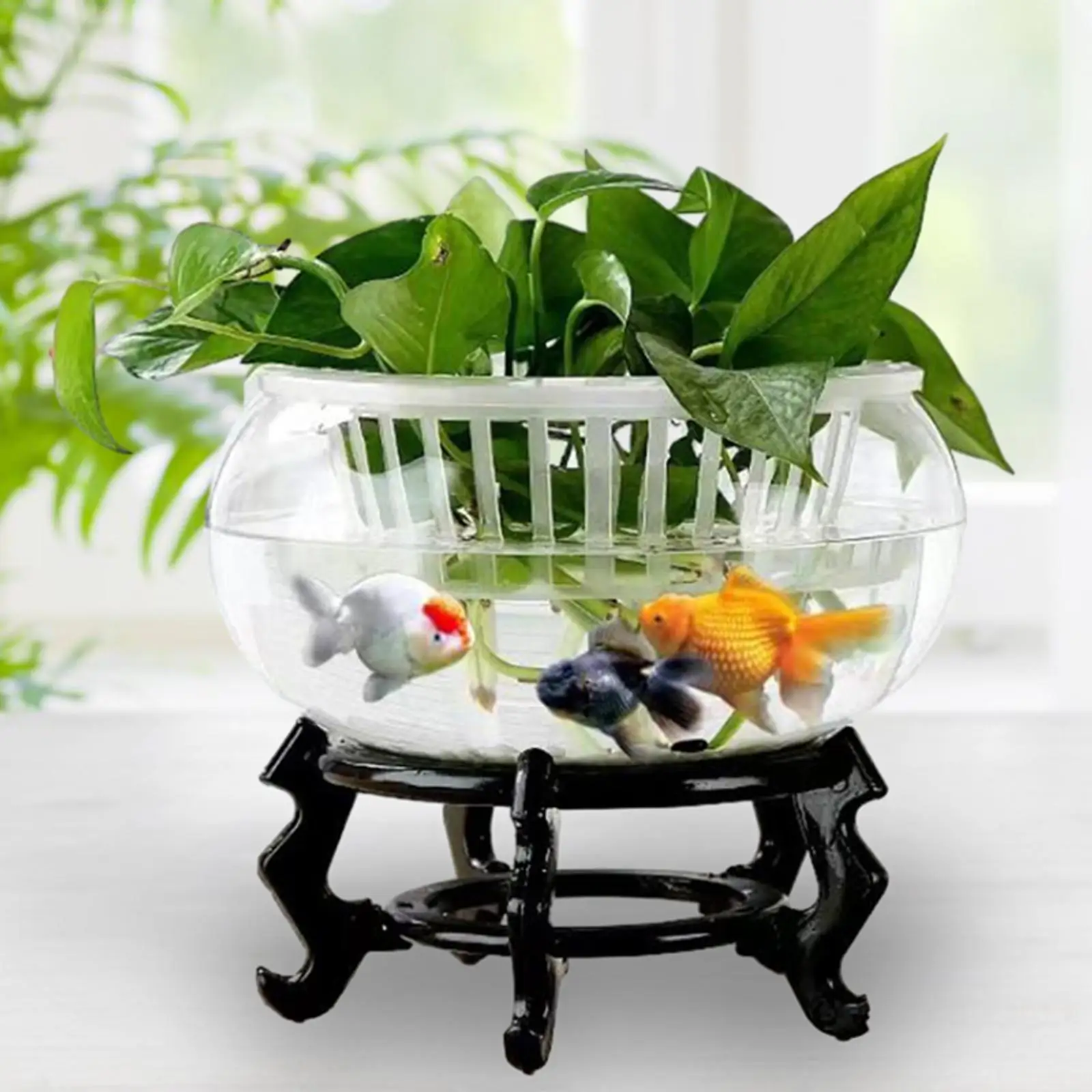 Wooden Flowerpot Display Stand Bracket Oriental Styled Multipurpose Bonsai Rack