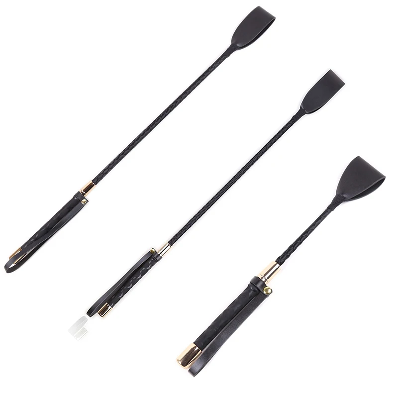 Durable PU Leather Riding Crop – Lightweight Non-Slip Handle 2