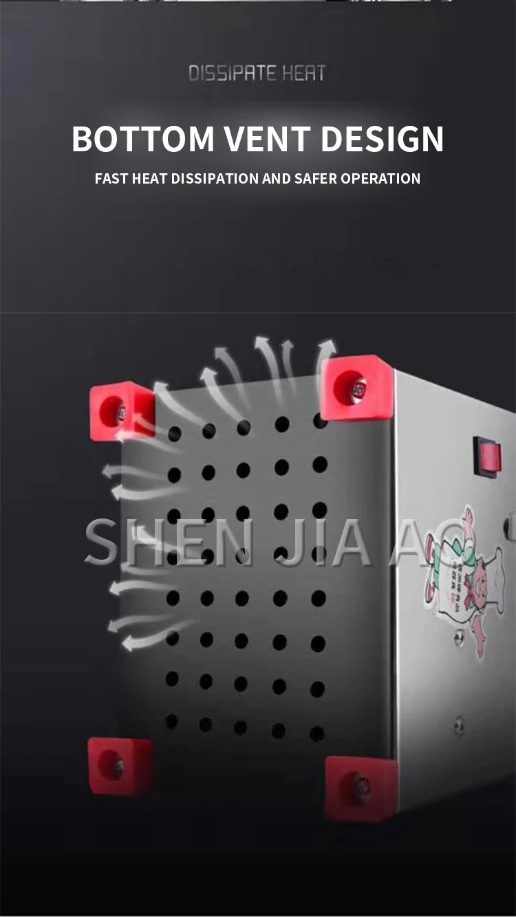 Cortador Vegetal Elétrico, Chili Mincing Machine, Moedor