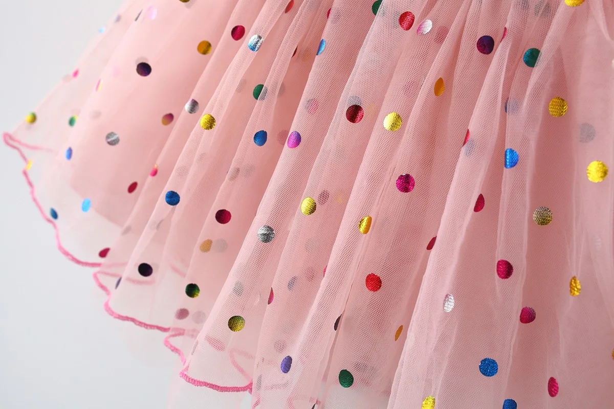 Girls Summer Tulle Princess Dress