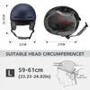 Ski Helmet Safety for Men Women Lightweight EPS Liner Thickened PC Shell Adjustable Velvet Interior Snowboard Helmet Bike Helmet 5