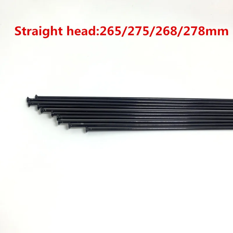Q759 Letter Mountain Bike Road Car Stainless Steel Spokes Steel Wire 14 No. Car Copper Cap 259MM Bicycle Spoke 10pcsLOT