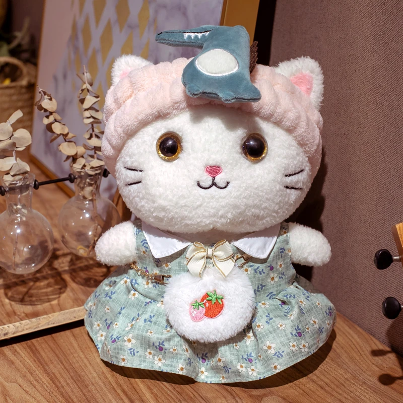 27cm Soft Lalafanfan Cat Plush Toys Cute Stuffed Cat Plush Doll with