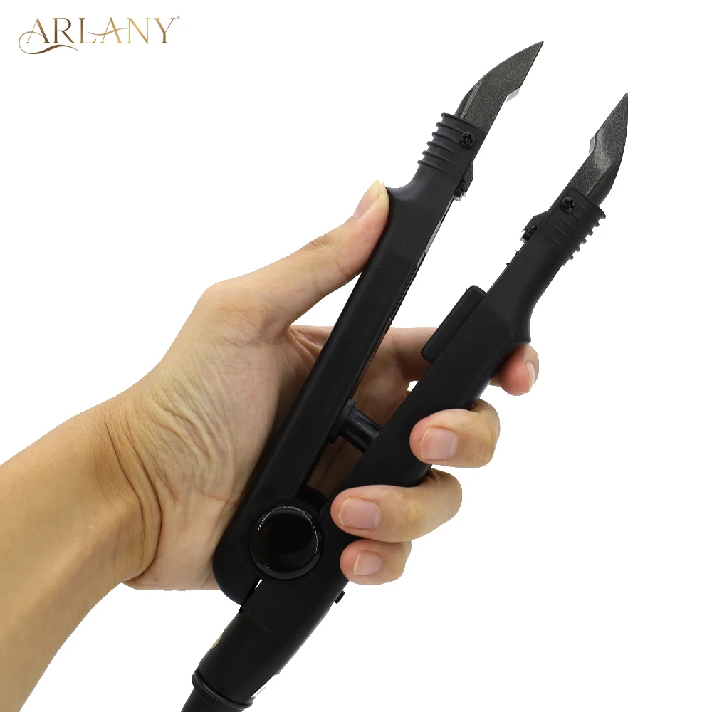 Hair Extension Connector Fusion Iron Flat Square Tip Adjustable Temperature Controllable Hair Heat Wand Extensions Tool