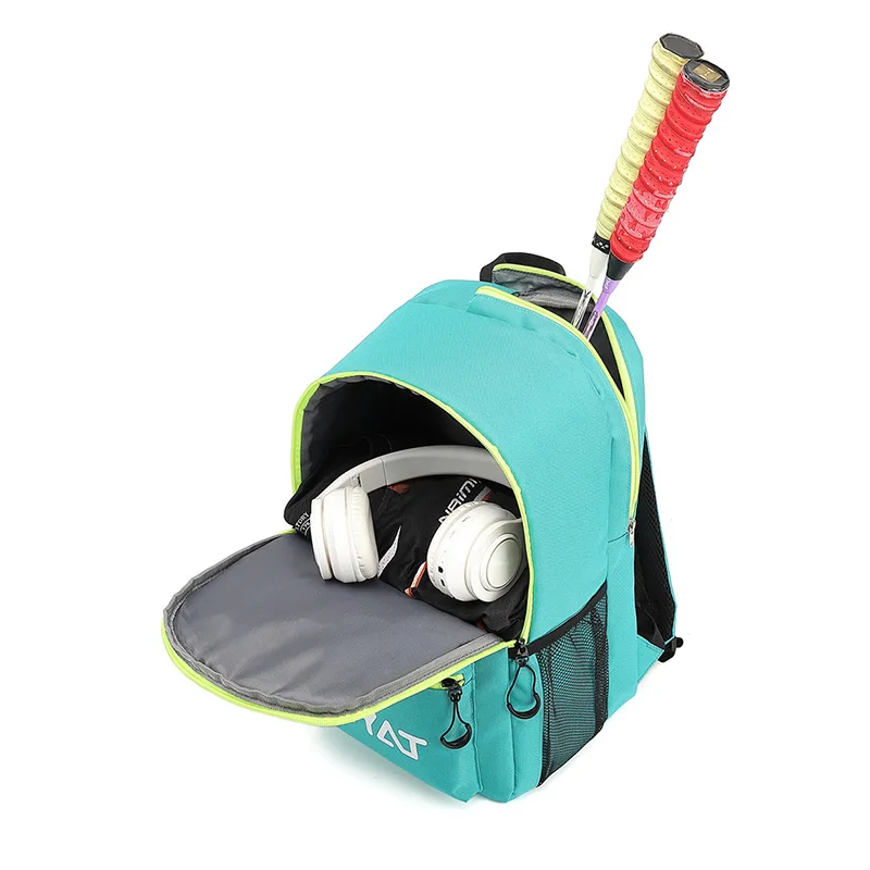 YWYAT Kids Badminton Rackets Backpack with Shoe Compartment Large Capacity Multifunctional Outdoor Sports Children School Bag