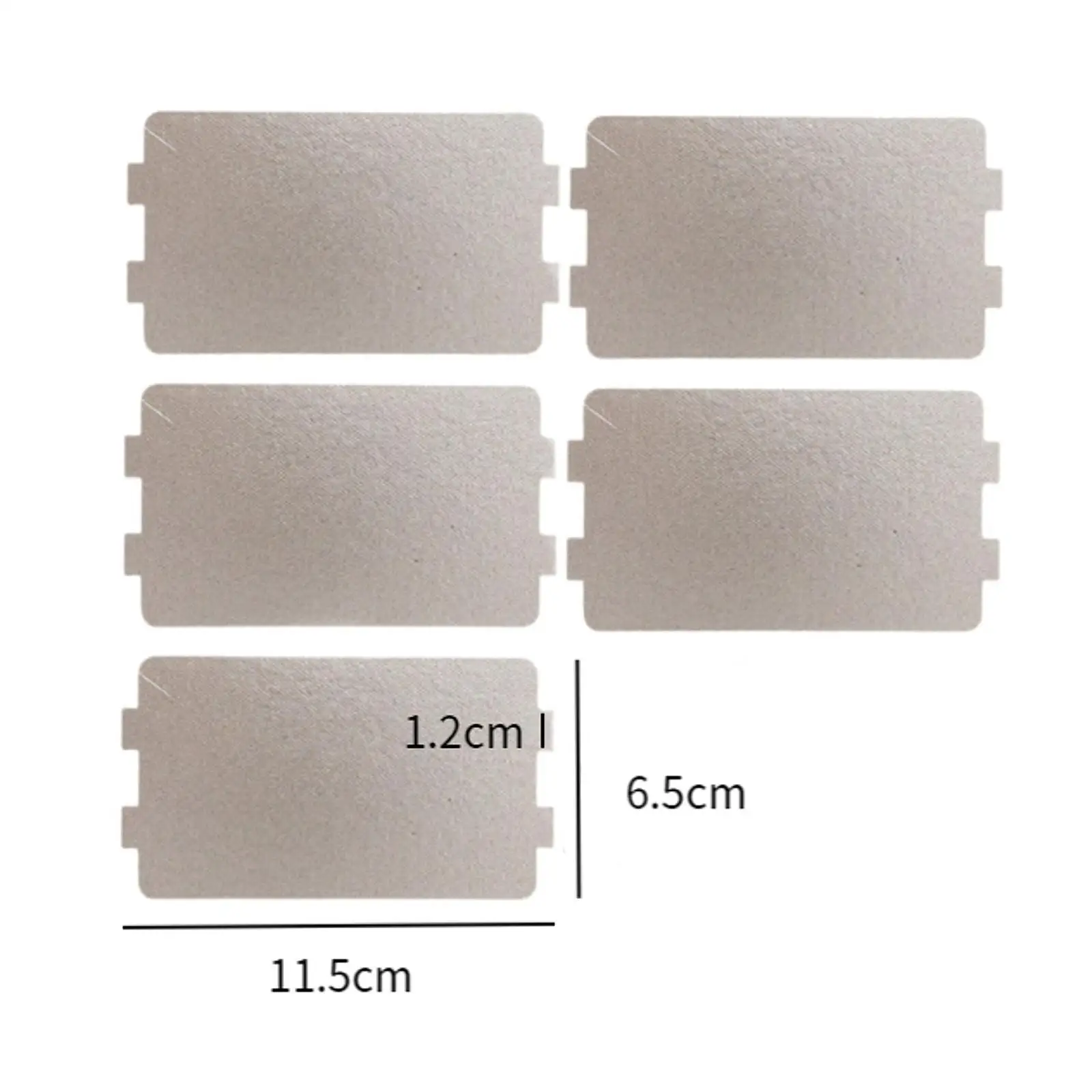 5 Pieces Microwave Oven Mica Plates Microwave Oven Parts for Household