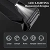 Groin & Body Hair Trimmer – Dual-Head Safe Trimmer & Foil Blades, Waterproof Wet/Dry Groomer USB-C Rechargeable with Travel Lock 3