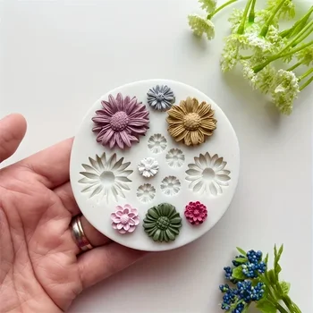 Flower Bouquet Silicone Mold 1