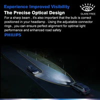 Philips LED H1 H3 H4 H7 H11 Ultinon Pro3101 12V/24V 6000K Bright White HB3 9005 HB4 9006 HIR2 9012 Auto Headlight LED Lamps, 2x - Image 4