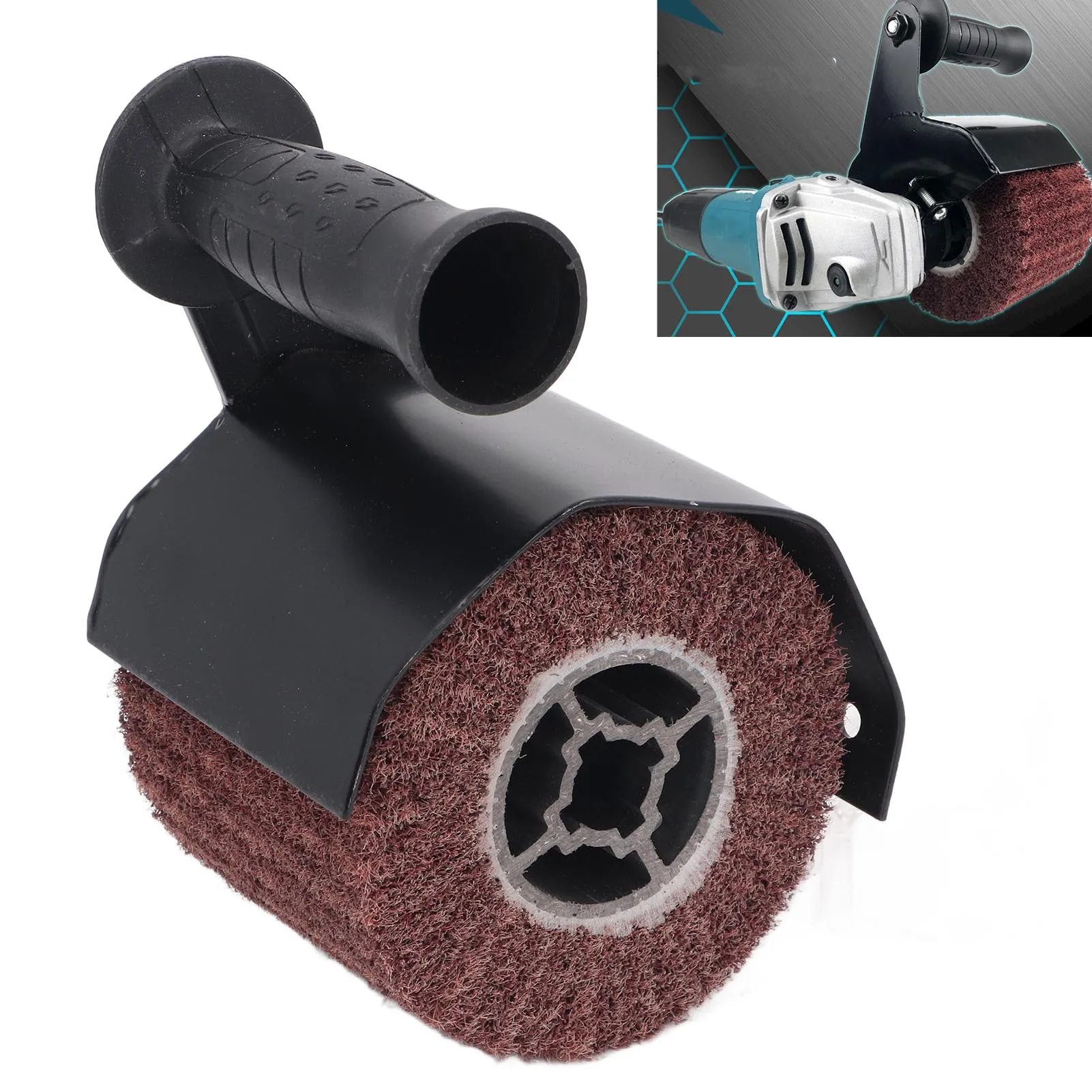 M10 Angle Grinder to Polishing Machine Accessory Burnishing Polishing Machine Wheel Handle Screw Wrench Shaft Washer Set