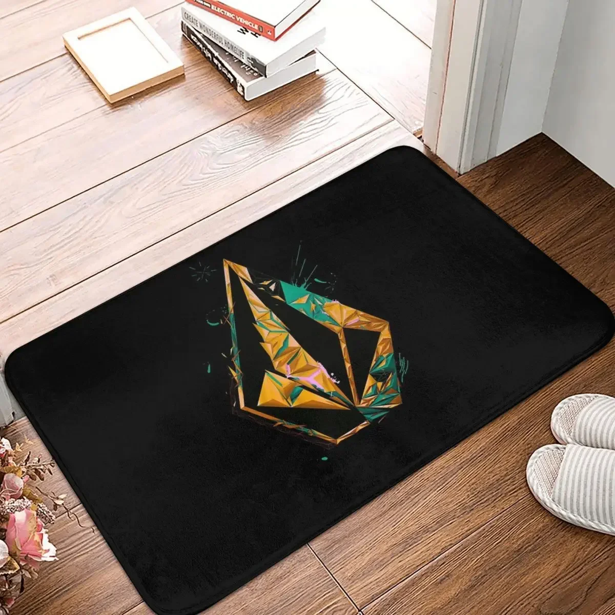 

Volcom Logo Doormat Polyester Floor Mat Durable Carpet Kitchen Entrance Home Rugs Mats Bathroom Living room Anti-slip Footpad