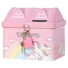 Cartoon Exquisite Metal Kids Piggy Bank Girls Bedroom Decor Save Money Habit Birthday Gift Toddler Study 3