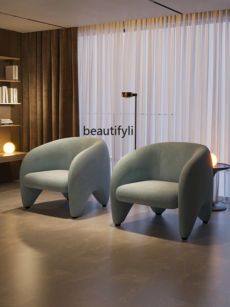 

Chair Technology Simple Cloth Modern Living Room Home Leisure Chair Italian Minimalist High-End