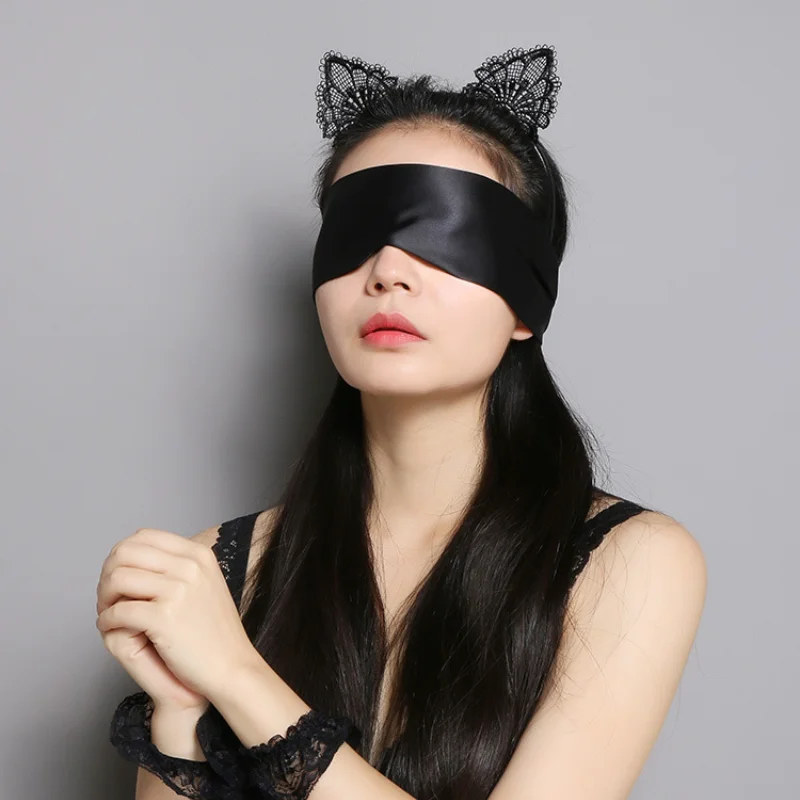 1.2M Erotic Eye Mask Self Bondage Restraint Ribbon BDSM Masks Eyes Patch Blindfold Masque Sex Toys For Couples SM Adult game sex toys