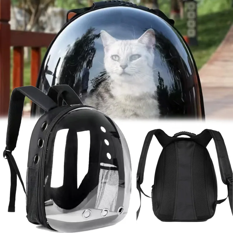 Cat Backpack Portable Space Cabin Breathable Cat Bag Pet Harness Pet Travel Supplies Breathable Backpack High-capacity Space