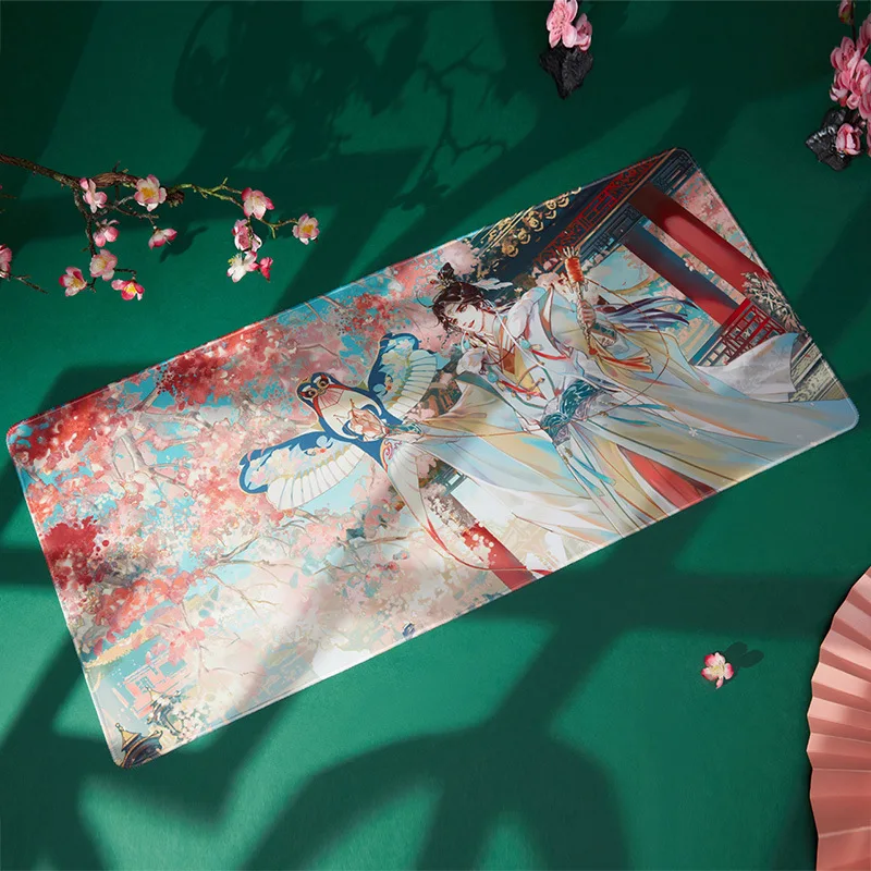 

Heaven Official's Blessing Tian Guan Ci Fu Anime Peripheral Xie Lian Birthday Table Mat Poster Folding Fan Unisex Adult Kid Gift