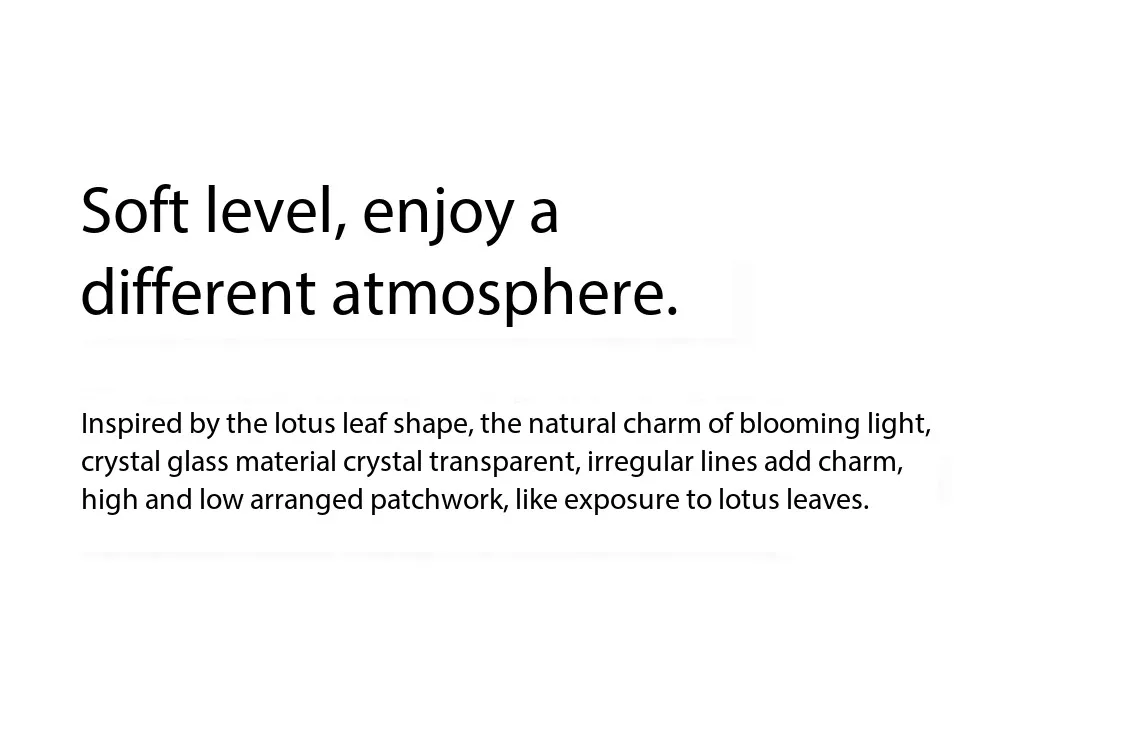 Elegant wall lamp design