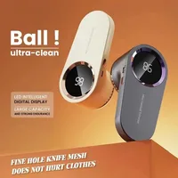 Anti-bouloches électrique portable avec écran LED, rechargeable, pour pulls et vêtements, usage domestique 2