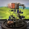 N12 Glow Tube Clock Nixie Tube Clock Handmade DIY Table Clocks Shed Manual Shed Clock Desktop Decoration Accessories 3