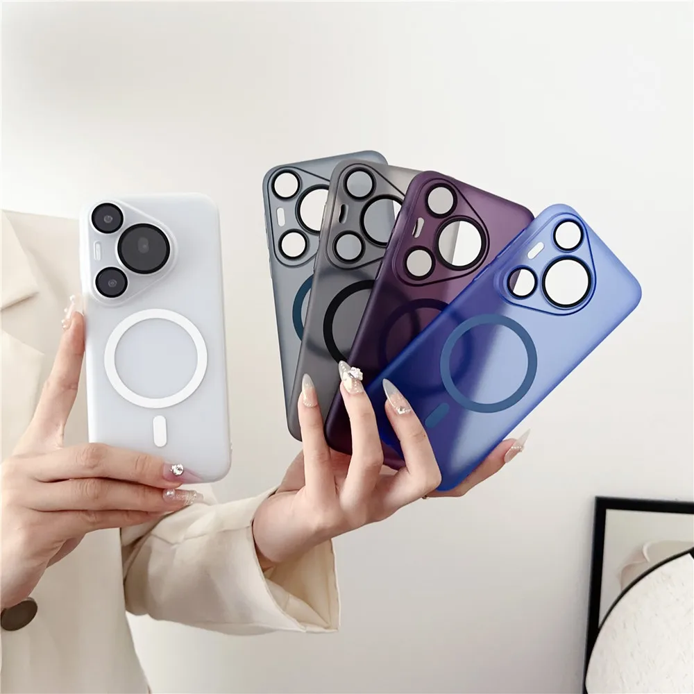 Magnetic Wireless Charging Matte Hard Phone Case with Magsafe Compatibility