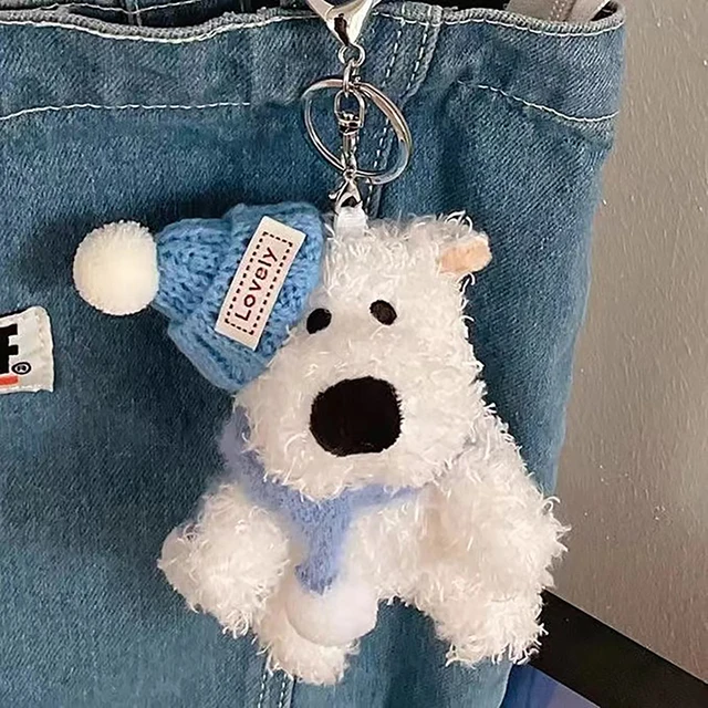 ser♡Little Charm スキーセット Kawali West Highland Terrier Plush Puppy Doll Bag Keychains