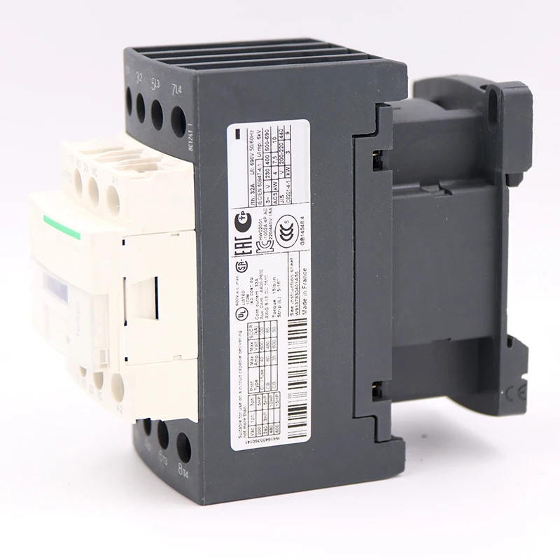 LC1DT32U7 AC 전자기 접촉기 4P 4NO LC1-DT32U7 32A 240V AC 코일