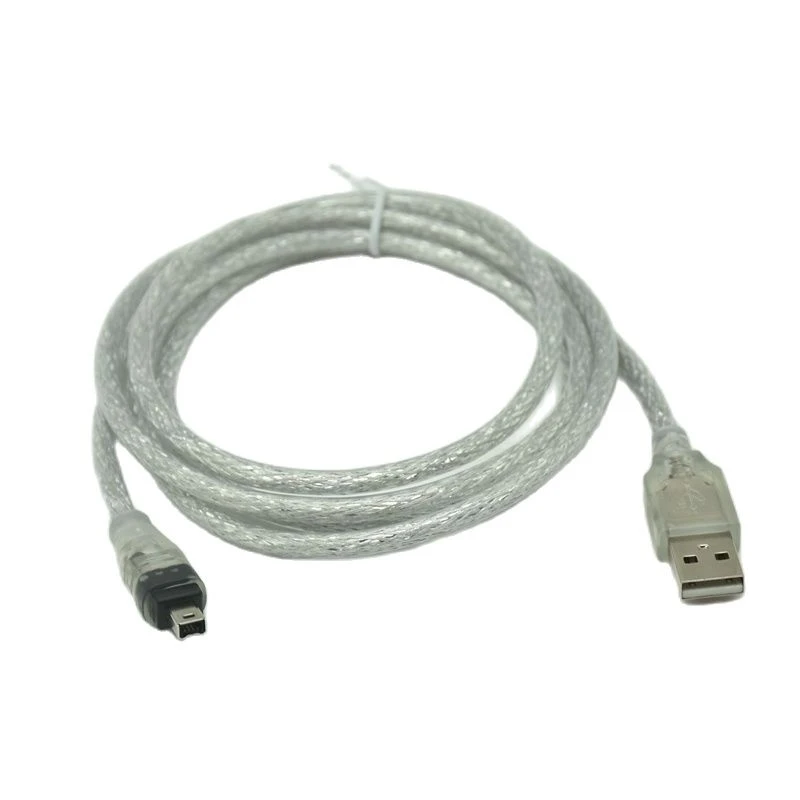 Usb Male To Firewire Ieee 1394 4 Pin Male Ilink Adapter Cord Firewire 1394  Cable For Sony Dcr-trv75e Dv Camera Cable 100cm - Pc Hardware Cables &  Adapters - AliExpress
