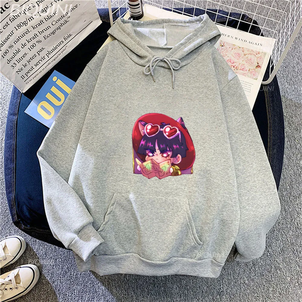 

Толстовка Genshin Impact Scaramouche для женщин/мужчин Harajuku Graphic Kawaii толстовки унисекс аниме Смешные винтажные пуловеры свитшоты